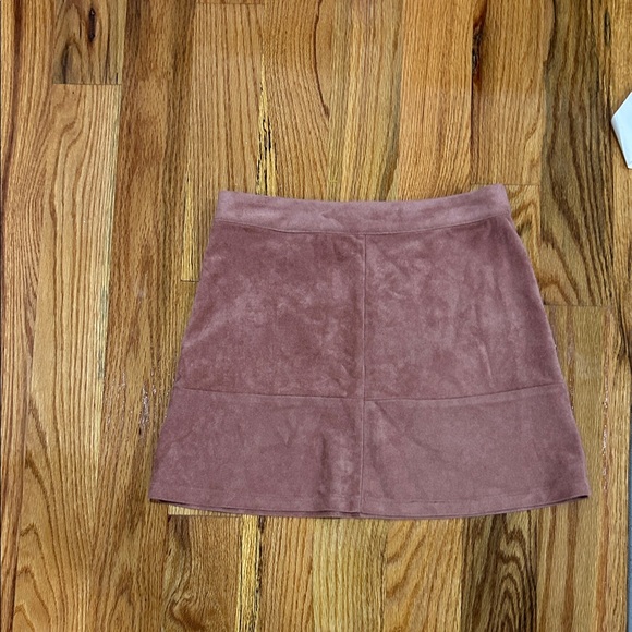 Lulus Dresses & Skirts - Lulu's Dusty Rose A-Line Skirt